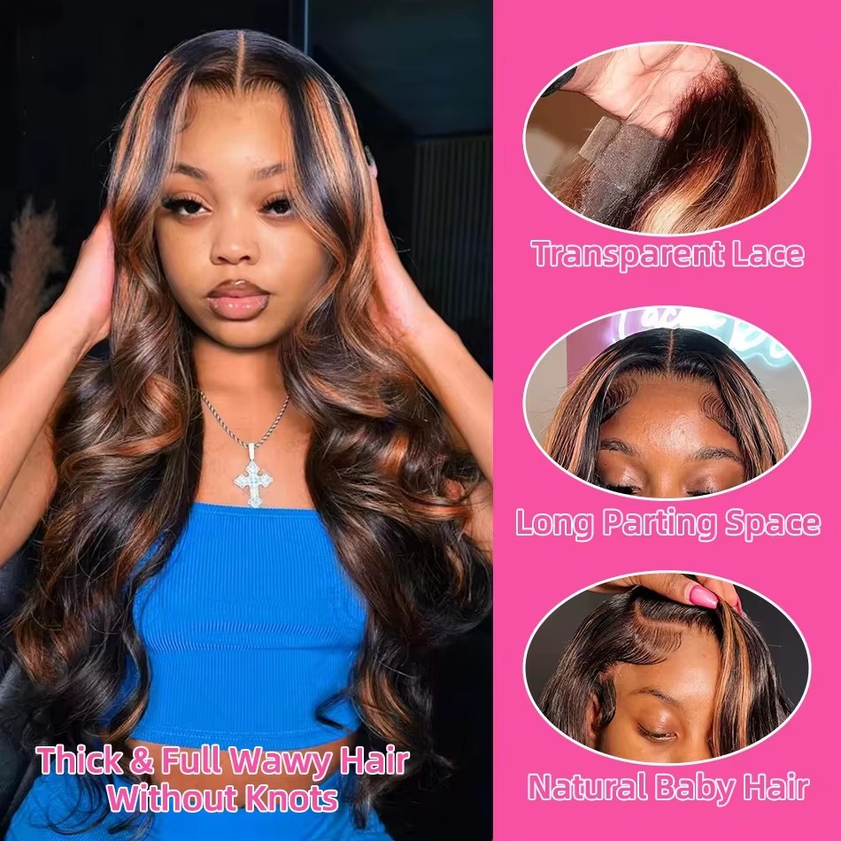Highlight Ombre 13x4 Lace Fron - đánh giá và giá Lace Front Wigs