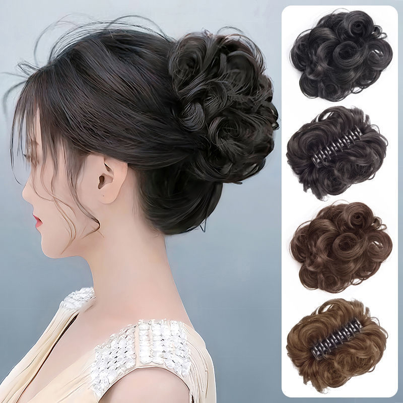 New Synthetic Chignon Messy Bu - đánh giá và giá Claw Clip Messy Bun Hair Piece