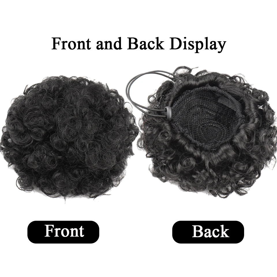 Afro Puff Drawstring Ponytail  - đánh giá và giá Seamless Clip In Hair Extensions Human Hair