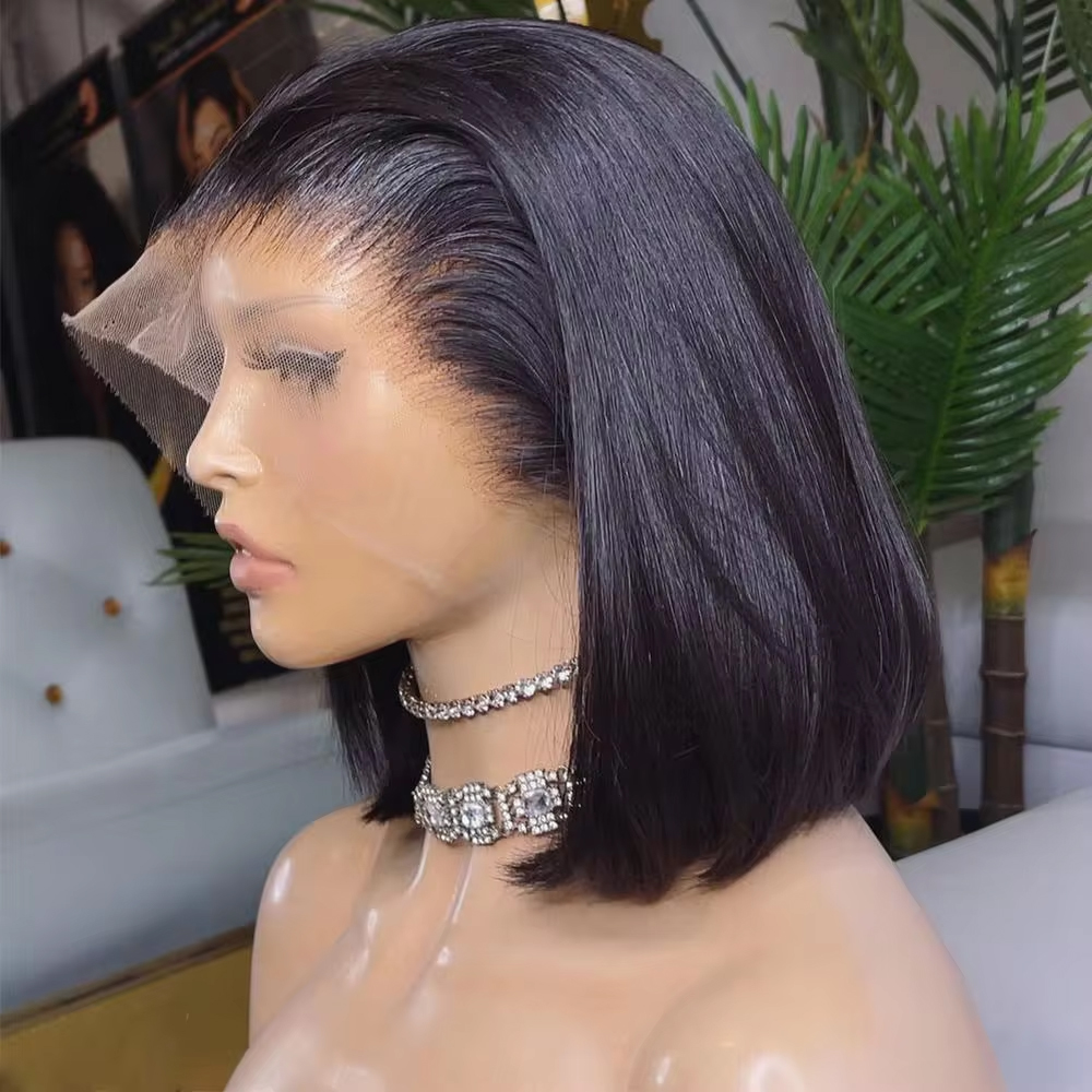 250 Density Straight 13x4 Lace - đánh giá và giá Pre Parted 13X4 Lace Front Bob Wig