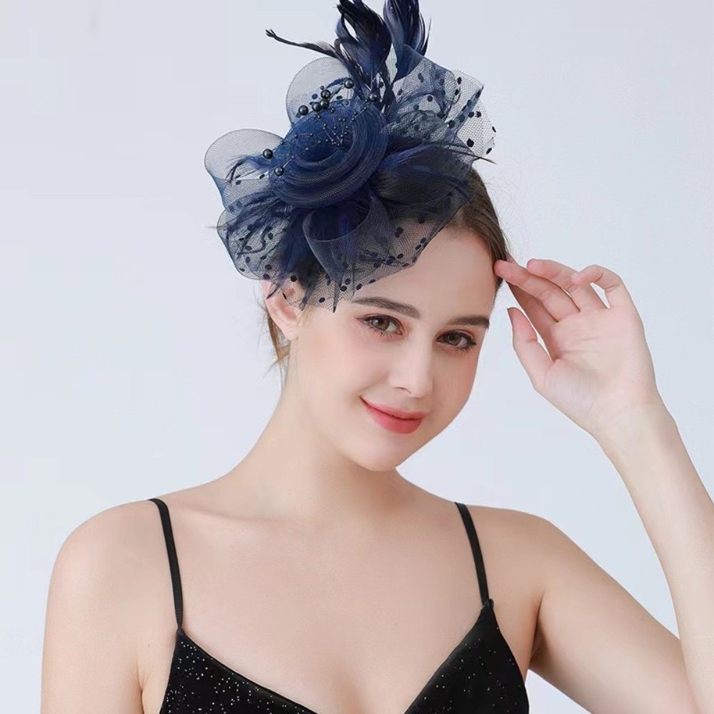 Bride Headdress Feathers Fasci - đánh giá và giá Hair Bundles