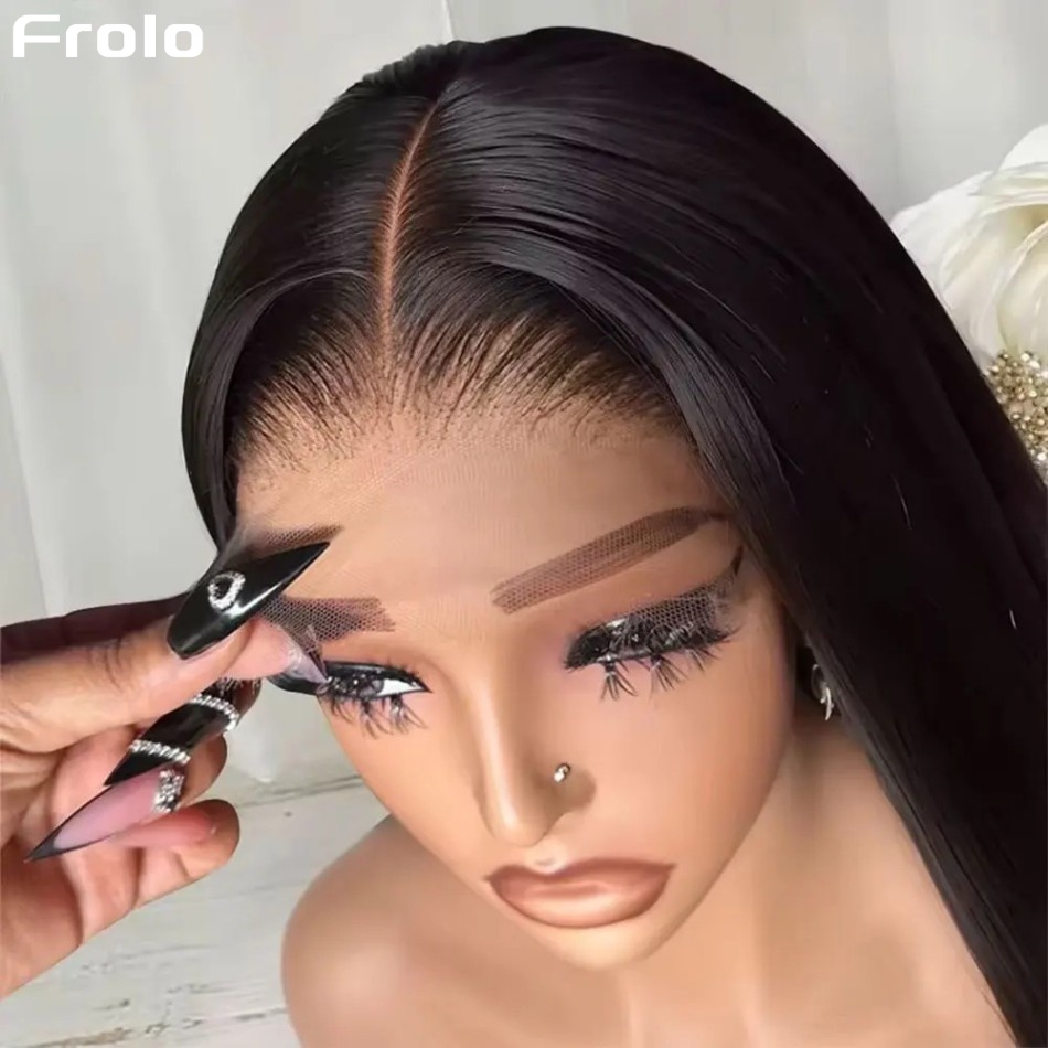 Glueless Bone Straight Human H - đánh giá và giá Lace Front Wigs